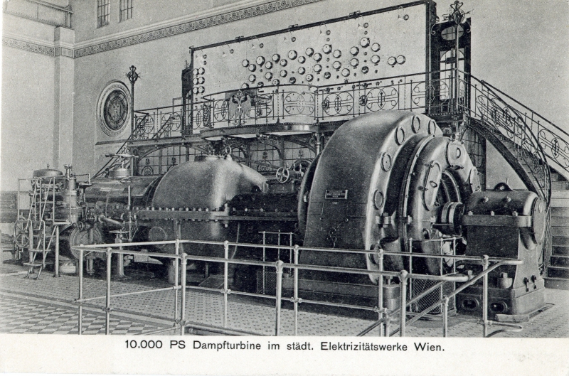 E-Werke-Dampfturbine